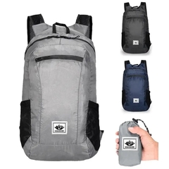 Bolsa Senderismo Mochila Plegable 20l Impermeable Negra - comprar en línea