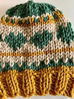 Gorro Corazon verde - comprar online