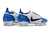 Chuteira Nk Mercurial Vapor 14 FG campo Branca e Azul - DM_SPORTS.OUTLET