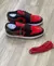 Tênis NK Jordan 1 Vermelho e Preto Metalizado - comprar online