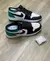 Tênis NK Jordan 1 Branco Preto e Verde