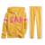 Conjunto Moletom Flanelado com zíper Gap - Amarelo