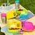 Bento box Munchkin - Verde/Azul/Amarelo - loja online