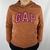 Casaco Moletom Gap Adulto Feminino - Marrom - comprar online