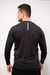 CAMISETA RASH GUARD MASCULINA M/L PRETA ESTAMPA SCOUT=FIT na internet