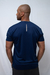 CAMISETA MASCULINA TRADICIONAL DOUBLE DRY FIT AZUL REFRETIVO SCOUT na internet