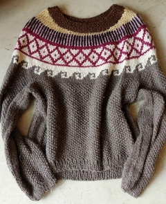 Sweater Andino punto Arroz