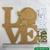 Placa Love Gato - comprar online