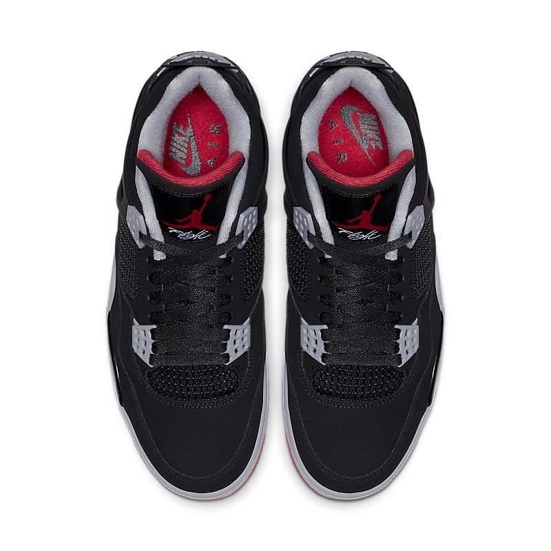 Jordan 4 hot sale bred eastbay