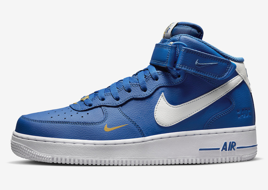 Air force 1 mid sales university blue