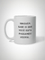 Caneca de cerâmica branca personalizada com frase motivacional do tema café.