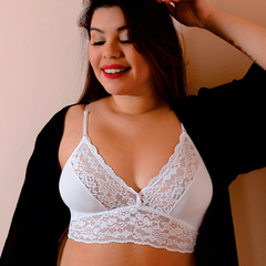 Art. 793 - Bralette microfibra y puntilla