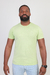 Camiseta Masculina Básica Estonada Verde Menta