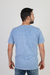 Camiseta Masculina Básica Estonada Azul Cobalto - Onamuh.on