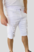 Bermuda Jeans Masculina Branca Destroyed - comprar online