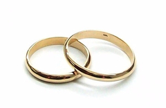 Alianzas Oro 18k Modelo Media Caña 5 Grs. Promo Joyería !!! - comprar online