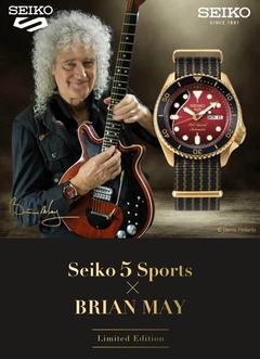 Reloj Seiko 5 Srph80 K1 Brian May Ed. Limitada Automático en internet