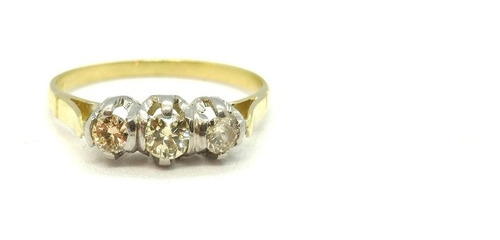 Anillo Cintillo Brillante 0ro 18k 0 50 Cts. Mod. A0131 Gtia