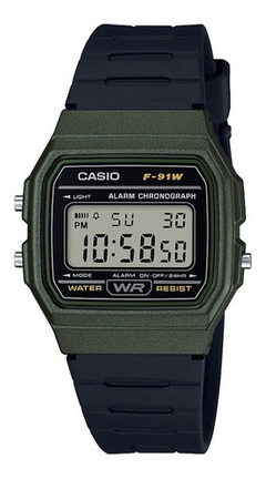 Reloj Casio Retro Vintage F-91wm. Agente Oficial - MADANÍ Joyas y Relojes