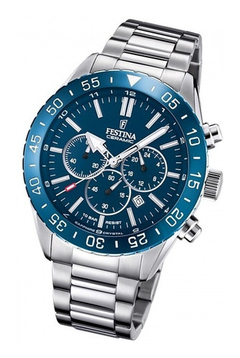 Reloj Festina F20575 2 Ceramic Chrono Hombre Agente Oficial - comprar online