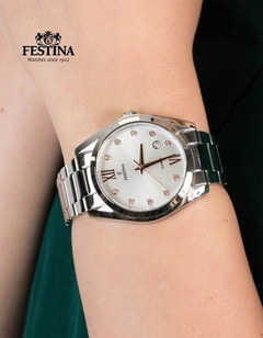 Reloj Festina F16790 A Mujer Agente Oficial - comprar online