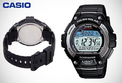 Imagen de Reloj Casio W-s220-1avdf Solar Cronometro Laps. Envio Gratis