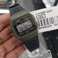 Imagen de Reloj Casio Retro Vintage F-91wm. Agente Oficial