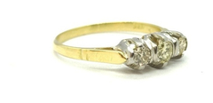 Anillo Cintillo Brillante 0ro 18k 0,50 Cts. Mod. A0131 Gtia. - comprar online