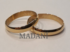 Alianzas Oro 18k Modelo Italiana 3 Grs. - MADANÍ Joyas y Relojes