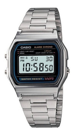 Reloj Casio Hombre A-158wa-1d Vintage . Agente Oficial.- en internet