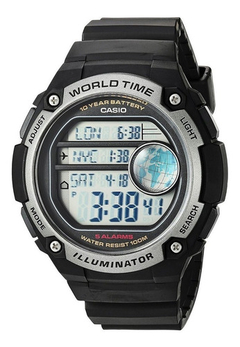 Reloj Casio Ae-3000w-1avdf Hombre Illuminatior. Agente Ofic - comprar online