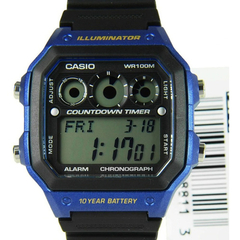 Reloj Hombre Casio Deportivo Ae-1300wh Agente Oficial - comprar online