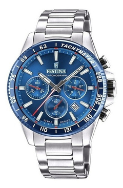 Reloj Festina F20560 3 Cronógrafo Hombre Agente Oficial - MADANÍ Joyas y Relojes