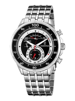 Reloj Festina F6830 2 Acero Hombre Agente Oficial