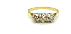 Anillo Cintillo Brillante 0ro 18k 0,50 Cts. Mod. A0131 Gtia.