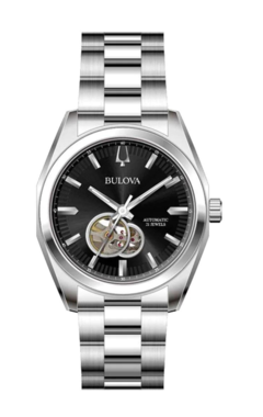 Reloj Bulova 96a270 Automático Open Heart Agente Oficial