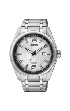 Reloj Citizen Eco Drive Aw1240-57b Super Titanium Hombre