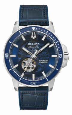 Reloj Bulova Marine Star 96A291 Automático Agente Oficial