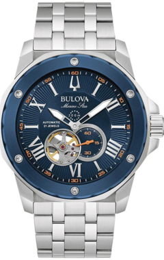 Reloj Bulova Marine Star 98A302 Automático Agente Oficial