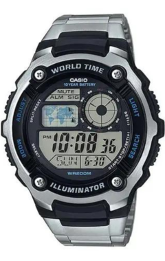 Reloj Casio Ae-2100wd-1avdf Hombre Illuminatior.envio Gratis