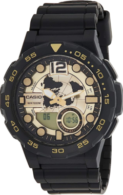 Reloj Casio Aeq-100bw 9avdf Hombre Digital Envio Gratis