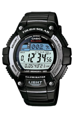 Reloj Casio W-s220-1avdf Solar Cronometro Laps. Envio Gratis