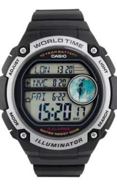 Reloj Casio Ae-3000w-1avdf Hombre Illuminatior. Agente Ofic