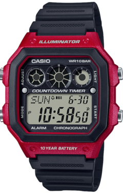 Reloj Hombre Casio Deportivo Ae-1300wh Agente Oficial