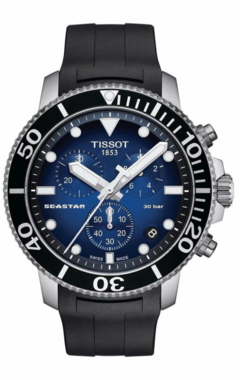 Reloj Tissot Hombre Seastar 1000 Chronograph T1204171704100 Agente Oficial