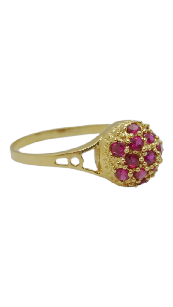 Anillo frutilla de oro precio hot sale