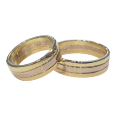 Alianzas Oro 18k Modelo 3 Colores 5 Grs. Garantizadas - comprar online