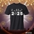 Playeras Feliz año 2025 - tienda en línea