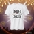 Playeras Feliz año 2025 en internet