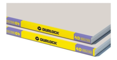 Placa Durlock 4D de 12.5mm 1.20m x 2.40m